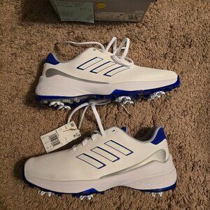 Adidas ZG23 Golf Shoes – Lightweight Low‑Profile Spiked Trainers – Brand New